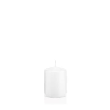 Votive candle / pillar candle MAEVA, white, 3.1"/8cm, Ø2.4"/6cm, 29h - Made in Germany Votive candle / pillar candle MAEVA, white, 3.1"/8cm, Ø2.4"/6cm, 29h - Made in Germany