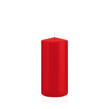 Votive candle / pillar candle MAEVA, red, 5.9"/15cm, Ø2.8"/7cm, 63h - Made in Germany Votive candle / pillar candle MAEVA, red, 5.9"/15cm, Ø2.8"/7cm, 63h - Made in Germany