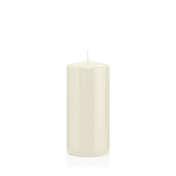 Votive candle / pillar candle MAEVA, ivory, 5.9"/15cm, Ø2.8"/7cm, 63h - Made in Germany Votive candle / pillar candle MAEVA, ivory, 5.9"/15cm, Ø2.8"/7cm, 63h - Made in Germany