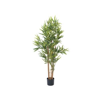 Artificial Bamboo ELISSO, real trunk, 4ft/120cm