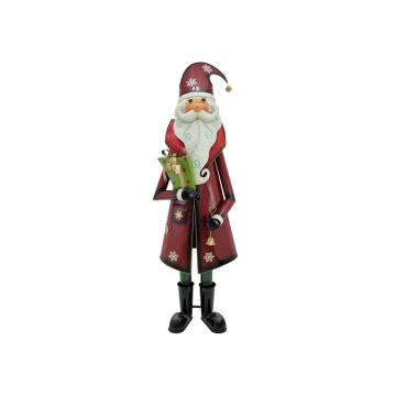 Decorative figure: Father Christmas JOSEPH with present, 195cm