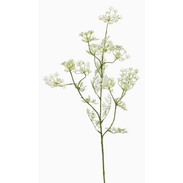 Artificial dill branch WINCENT with flowers, white-green, 31"/80cm Artificial dill branch WINCENT with flowers, white-green, 31"/80cm