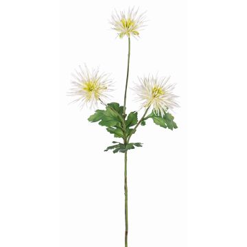 Artificial chrysanthemum SOLVIE, cream, 28"/70cm, Ø 3.9"/10cm Artificial chrysanthemum SOLVIE, cream, 28"/70cm, Ø 3.9"/10cm