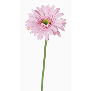 Artificial Gerbera HELLI, pink, 26"/65cm, Ø 4.7"/12cm