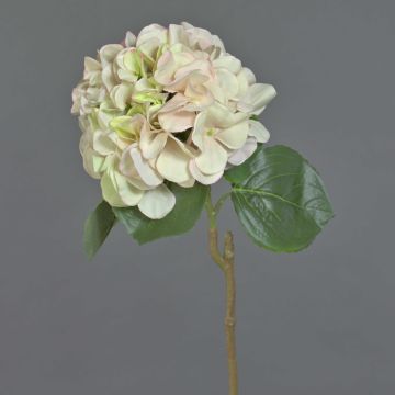 Artificial hydrangea CHIDORI, cream-pink, 24"/60cm, Ø 8"/20cm
