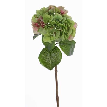 Artificial hydrangea CHIDORI, green-pink, 24"/60cm, Ø 8"/20cm Artificial hydrangea CHIDORI, green-pink, 24"/60cm, Ø 8"/20cm