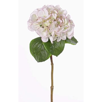 Artificial hydrangea CHIDORI, white-purple, 24"/60cm, Ø 8"/20cm Artificial hydrangea CHIDORI, white-purple, 24"/60cm, Ø 8"/20cm