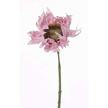 Artificial sunflower JANIKA, pale pink, 24"/60cm, Ø5.1"/13cm Artificial sunflower JANIKA, pale pink, 24"/60cm, Ø5.1"/13cm