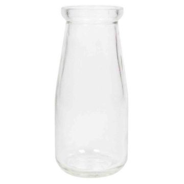 Glass bottle MICHEL, cylinder/round, clear, 5.5"/14cm, Ø2.6"/6.3cm Glass bottle MICHEL, cylinder/round, clear, 5.5"/14cm, Ø2.6"/6.3cm