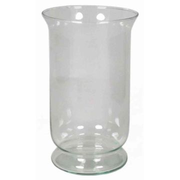 Lantern glass SHARON, cylinder/round, clear, 8"/21.5cm, Ø5.1"/13cm