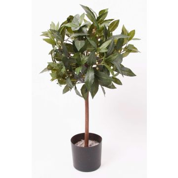 Artificial Cherry Laurel Ball DRODY, natural trunk, fruits, 24"/60cm Artificial Cherry Laurel Ball DRODY, natural trunk, fruits, 24"/60cm