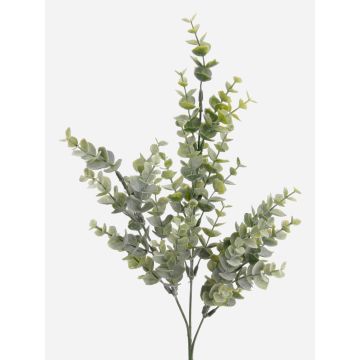 Decorative eucalyptus branch NOELIA, green, 28"/70cm Decorative eucalyptus branch NOELIA, green, 28"/70cm