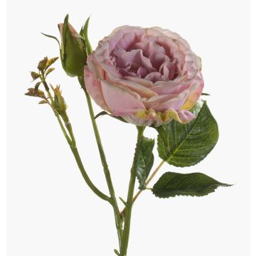 Plastic rose CESCA, light purple, 16"/40cm Plastic rose CESCA, light purple, 16"/40cm