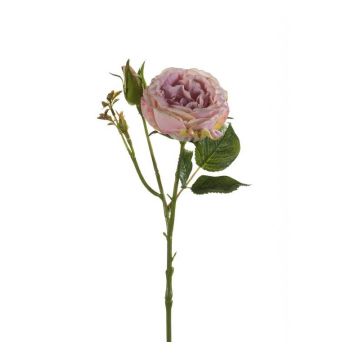 Plastic rose CESCA, light purple, 16"/40cm Plastic rose CESCA, light purple, 16"/40cm