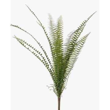 Decorative sword fern GARIBALDI on spike, green, 24"/60cm
