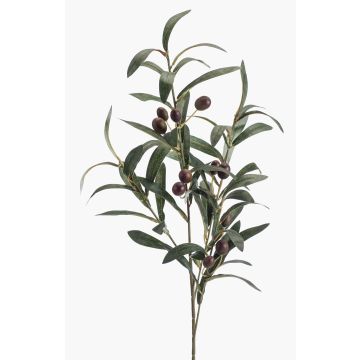 Artificial olive branch CARSON, fruit, 30"/75cm Artificial olive branch CARSON, fruit, 30"/75cm