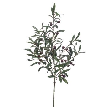 Artificial olive branch CARSON with fruits, 3ft/100cm Artificial olive branch CARSON with fruits, 3ft/100cm