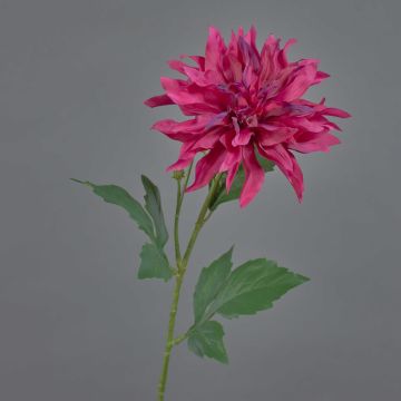 Textile flower dahlia CINTHIA, pink, 24"/60cm
