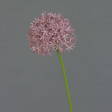 Artificial Allium flower ARNAU, violet, 24"/60cm