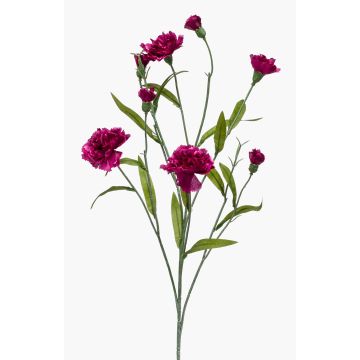 Textile flower carnation KANO, violet, 28"/70cm Textile flower carnation KANO, violet, 28"/70cm