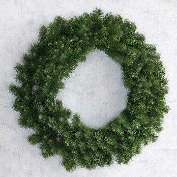 Faux fir wreath MARLOW, green, Ø12"/30cm