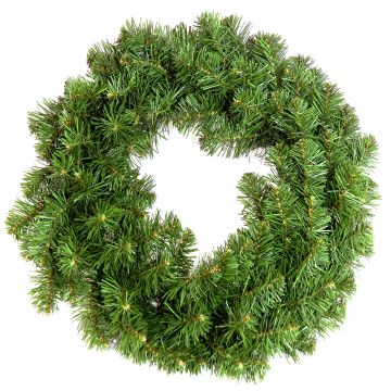 Faux fir wreath MARLOW, green, Ø24"/60cm Faux fir wreath MARLOW, green, Ø24"/60cm