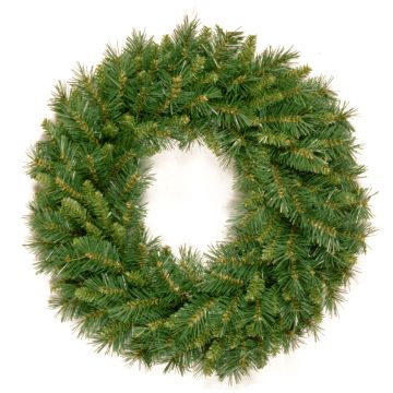 Artificial fir wreath EDINBURGH, green, Ø50cm Artificial fir wreath EDINBURGH, green, Ø50cm