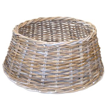 Rattan Christmas tree stand (basket) MACARIO, grey-brown, 10"/26cm, Ø24"/60cm Rattan Christmas tree stand (basket) MACARIO, grey-brown, 10"/26cm, Ø24"/60cm