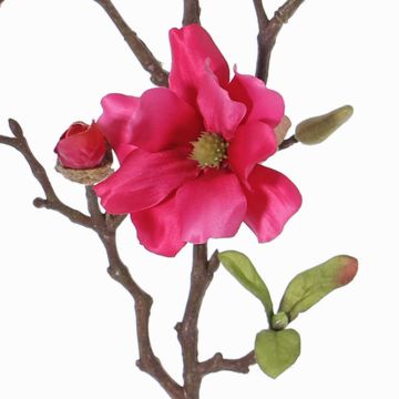 Decorative magnolia MARGA, pink, 80cm, Ø7–8cm Decorative magnolia MARGA, pink, 80cm, Ø7–8cm