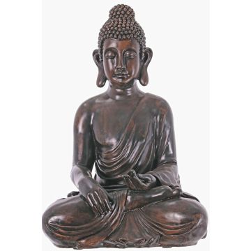 Buddha figure RAJESH, sitting meditating, bronze, 20"/50cm Buddha figure RAJESH, sitting meditating, bronze, 20"/50cm