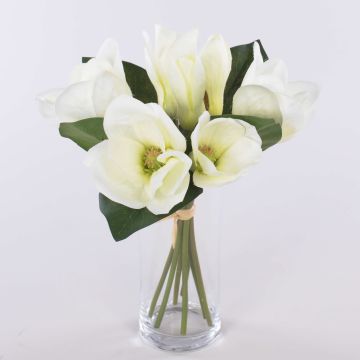 KAYLE fabric magnolia bouquet, cream-white, 30 cm, Ø25 cm KAYLE fabric magnolia bouquet, cream-white, 30 cm, Ø25 cm