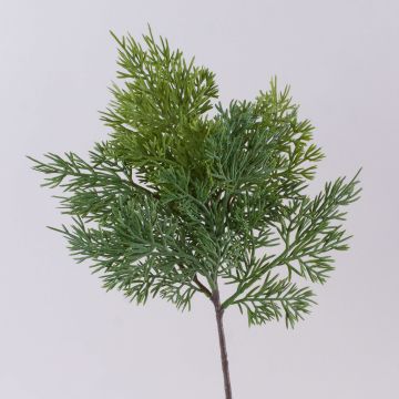 Fake cedar branch BALTHILDE, green, 20"/50cm Fake cedar branch BALTHILDE, green, 20"/50cm