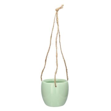 Dolomit DOMINGOS hanging basket, mint, 8.5/44 cm, Ø10.8 cm Dolomit DOMINGOS hanging basket, mint, 8.5/44 cm, Ø10.8 cm