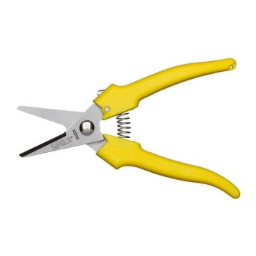 OASIS® garden shears with rubberised handles, yellow, 6.7"/17cm OASIS® garden shears with rubberised handles, yellow, 6.7"/17cm