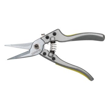 OASIS® Deluxe garden shears with rubberised handles, yellow, 20.3 cm OASIS® Deluxe garden shears with rubberised handles, yellow, 20.3 cm