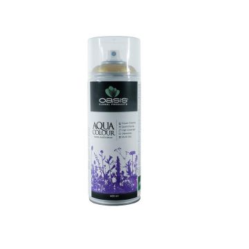 OASIS® Aqua Colour Spray, water-based, metallic gold, 400ml OASIS® Aqua Colour Spray, water-based, metallic gold, 400ml