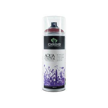 OASIS® Aqua Colour Spray, water-based, burgundy, 400ml OASIS® Aqua Colour Spray, water-based, burgundy, 400ml