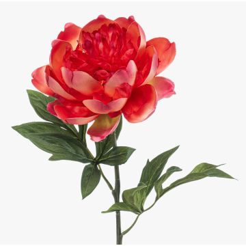 TWOLER artificial peony, coral, 60cm, Ø13cm TWOLER artificial peony, coral, 60cm, Ø13cm