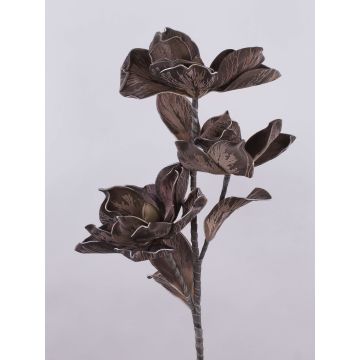 Plastic foam camellia branch RANIA, brown, 95 cm, Ø 18–22 cm Plastic foam camellia branch RANIA, brown, 95 cm, Ø 18–22 cm