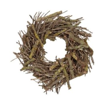 Dried wreath Willow GRIEGORY, natural, Ø10"/25cm Dried wreath Willow GRIEGORY, natural, Ø10"/25cm