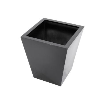 Plant container ORNELLO, black, 20"x18"x18"/50x45x45cm Plant container ORNELLO, black, 20"x18"x18"/50x45x45cm