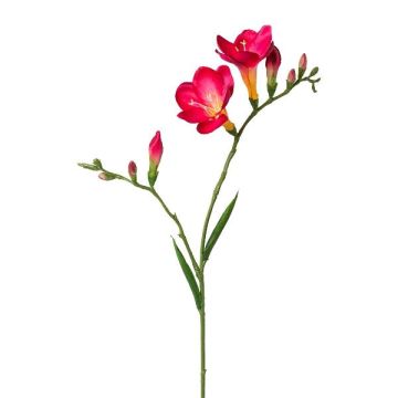 Artificial branch Freesia FONDYL, fuchsia, 28"/70cm Artificial branch Freesia FONDYL, fuchsia, 28"/70cm