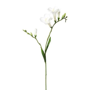 Artificial branch Freesia FONDYL, white, 28"/70cm Artificial branch Freesia FONDYL, white, 28"/70cm
