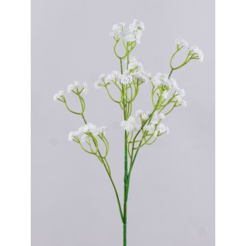 Textile gypsophila CECILIA, white, 70cm, Ø1cm