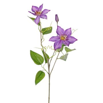 Artificial Clematis DORAN, purple, 75cm, Ø11–13cm Artificial Clematis DORAN, purple, 75cm, Ø11–13cm
