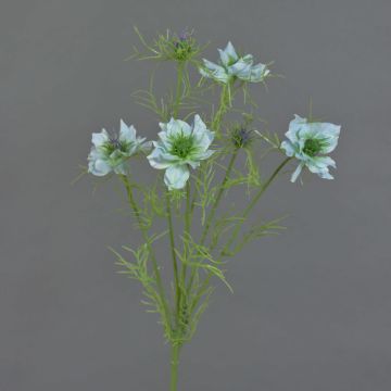 Artificial black cumin SEVIN, light blue-green, 65 cm, Ø 6–7 cm