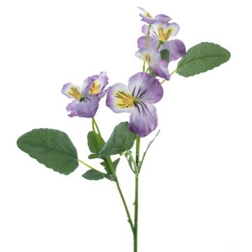 Artificial branch Pansy SIREL, purple-yellow, 26"/65cm Artificial branch Pansy SIREL, purple-yellow, 26"/65cm