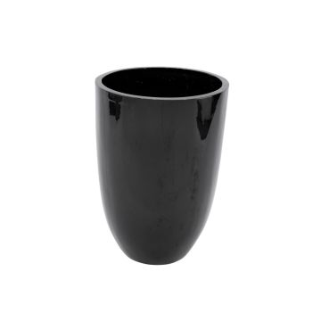 BENDO plant pot, black, 68cm, Ø47cm