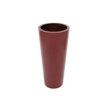 LEOPOLDO plant pot, red, 110cm, Ø50cm