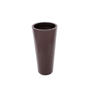 LEOPOLDO plant pot, brown, 110 cm, Ø50 cm